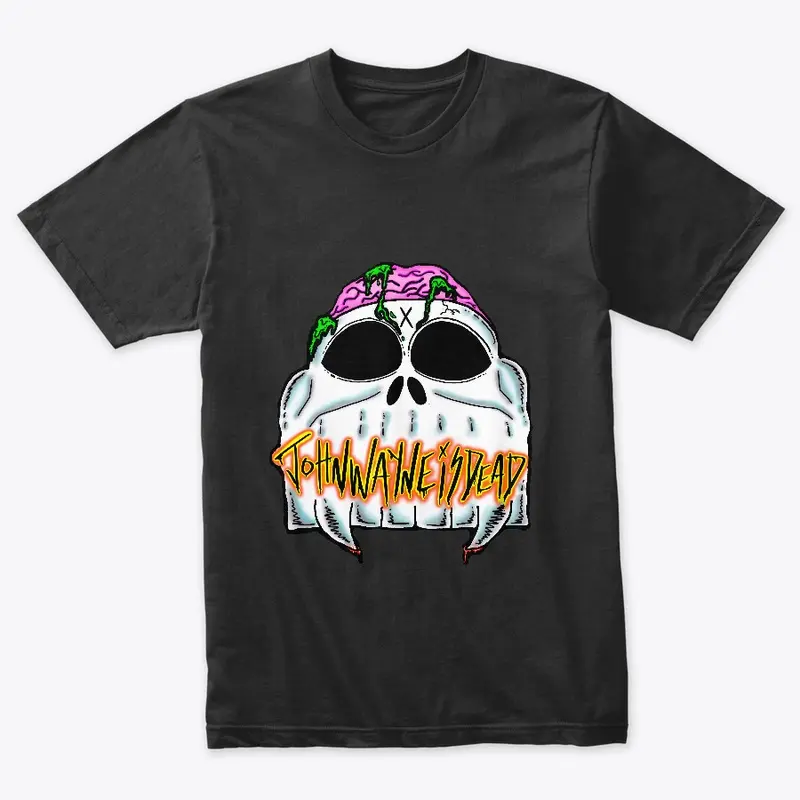 johnwayneisdead skull logo